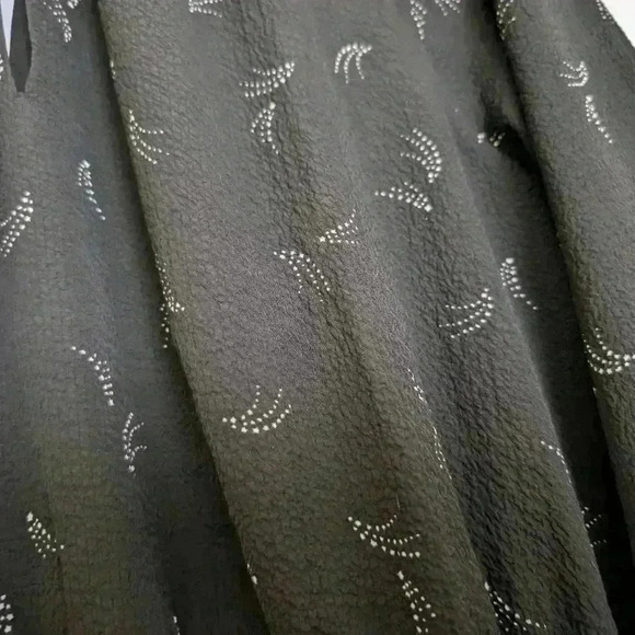 Reitmans signature dress size small black dress with long sleeves keyhole neck - Picture 3 of 11